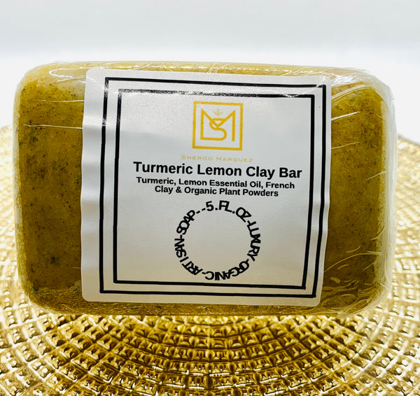 Turmeric Lemon Clay Bar Soap