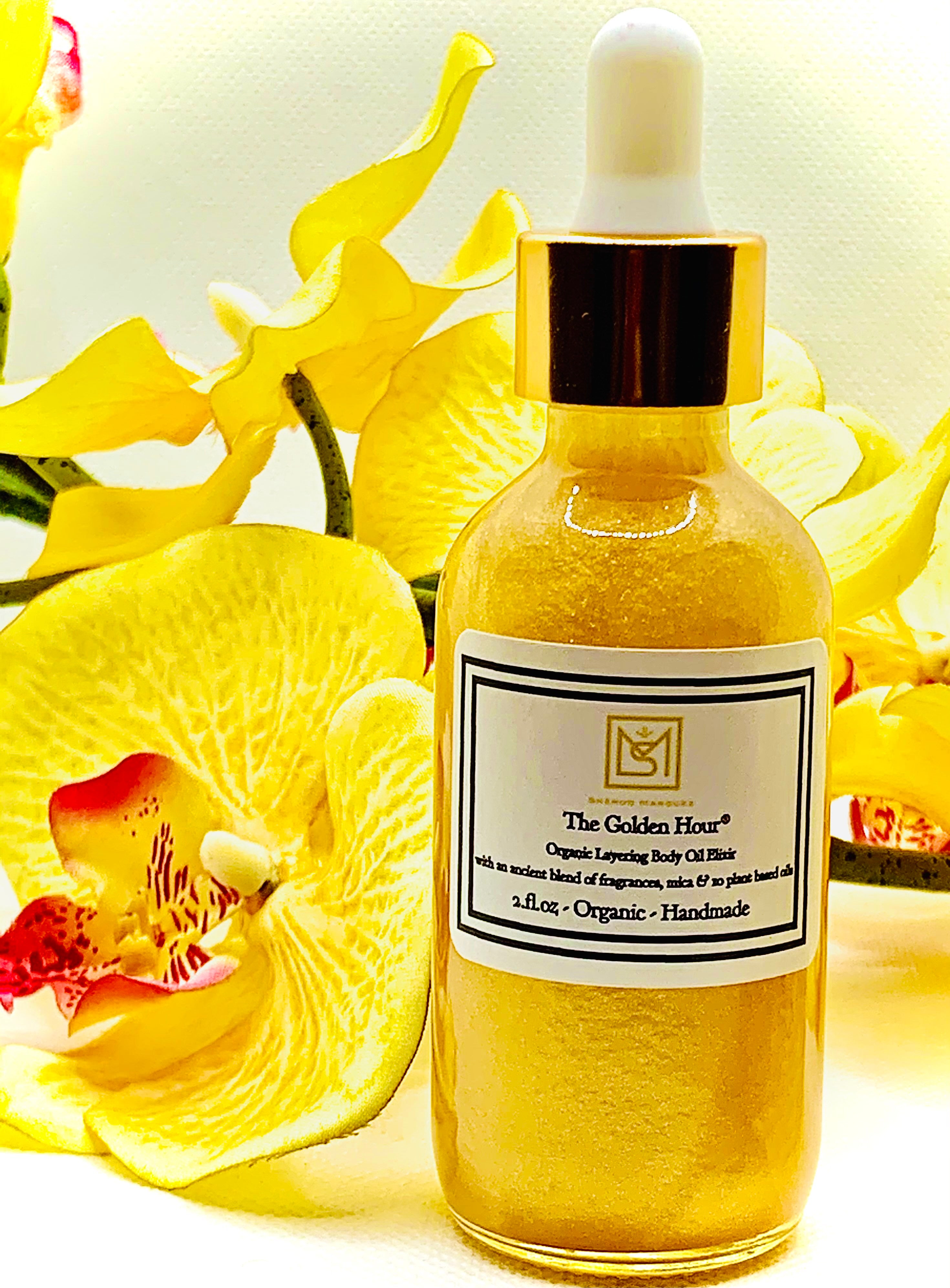 The Golden Hour Organic Body Oil Elixir – Sherod Marquez Parfums Est.2010